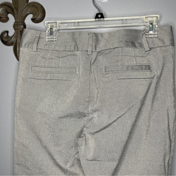 Banana Republic Jackson fit gray cropped ankle capri business pant size 10 - Picture 4 of 8